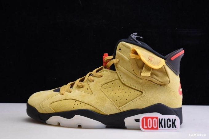 TRAVIS SCOTT AIR JORDAN CN1084-300 X YELLOW 6 0904